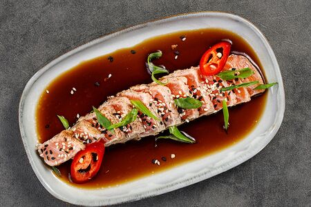 Татаки из лосося