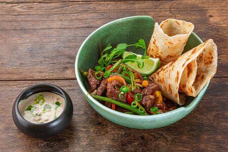 Фахитас с говядиной