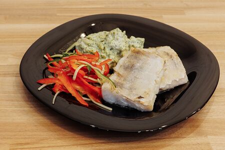 Судак на гриле