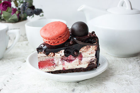 Десерт клубника и сыр