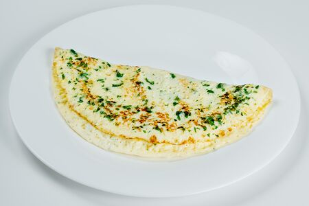 Омлет с зеленью