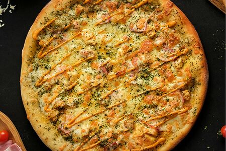 Пицца Карбонара 33см