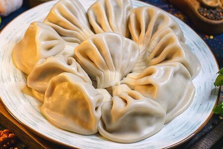 Хинкали с телятиной на компанию