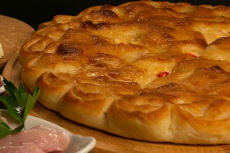 С индейкой и осетинским сыром