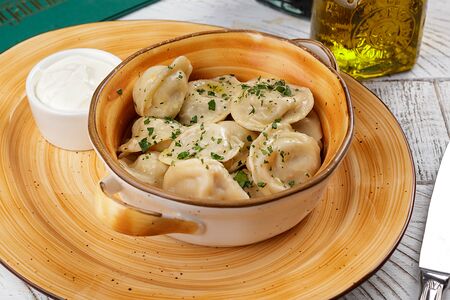 Пельмени с фермерской уткой дюжина