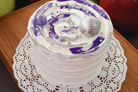 Пирожное Чиз манго-малина