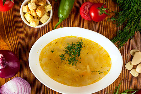 Суп-лапша по-домашнему