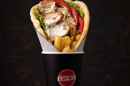 Гиро с креветками