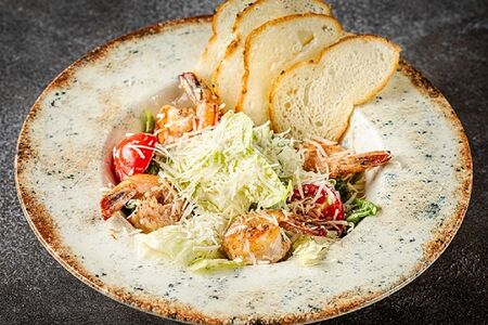 Цезарь с креветками