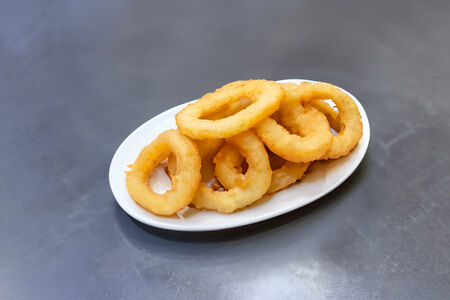 Луковые кольца в кляре