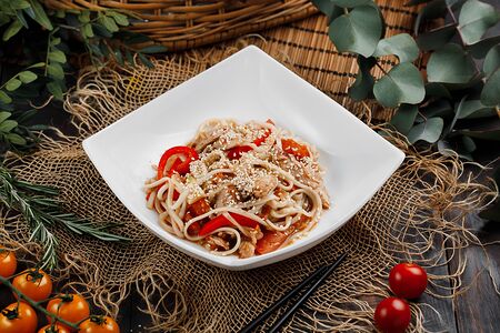 Удон с говядиной