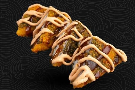 Сэндвич ролл с лососем