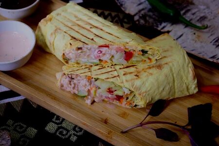 Шаурма двойное мясо 