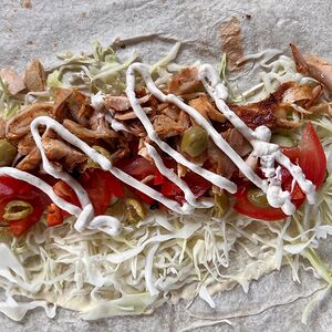 Греческая с курицей