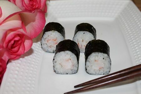 Мини с креветкой