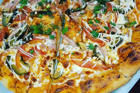 Острая пицца Чили