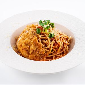 Миланская паста с курицей