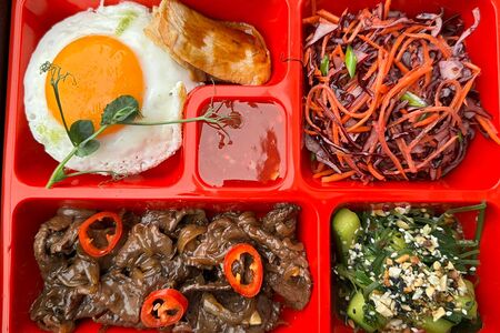 Бенто говядина терияки