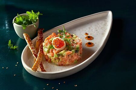 Тартар из семги