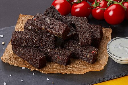 Гренки чесночные