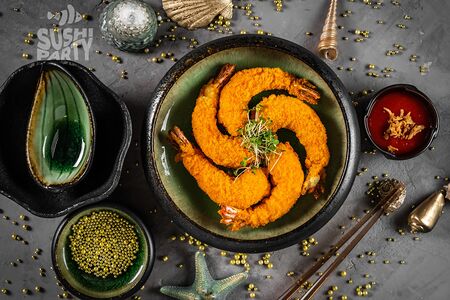 Хрустящие креветки