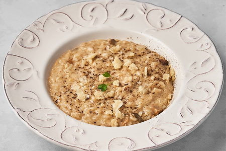 Ризотто с белыми грибами