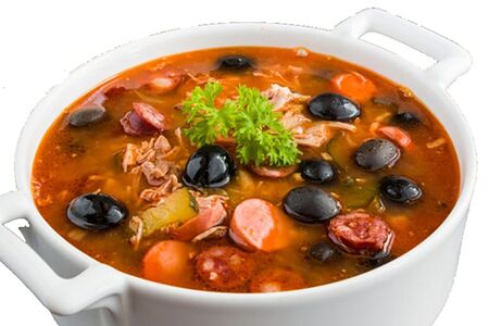 Солянка сборная мясная
