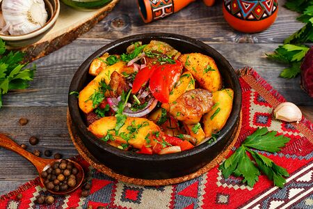 Оджахури из свинины