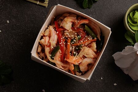 Лапша Вок с курицей