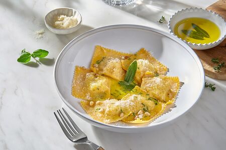 Равиоли с кроликом