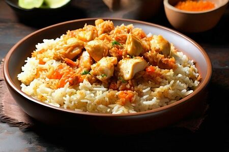 Плов с курицей