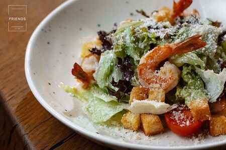 Цезарь с креветками