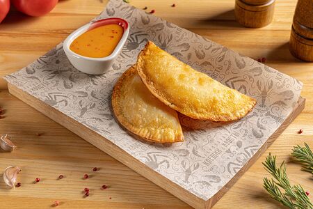 Чебуреки с креветками