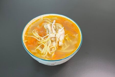 Лапша с курицей