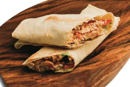 Шаурма с креветками