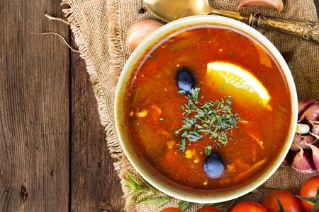 Солянка по-домашнему