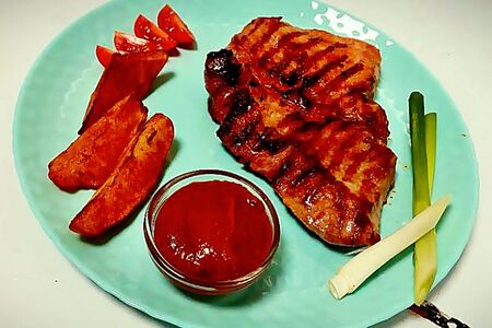 Стейк по-кавказски