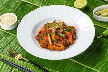 Стеклянная лапша с цыпленком