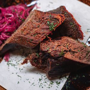 Барбекю из говяжьего языка