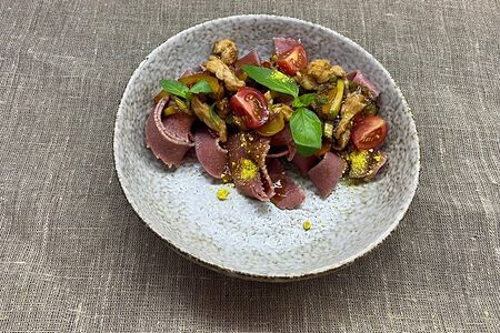 Тальятелле с индейкой