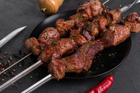 Шашлык из cвинoй шеи