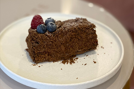 Наполеон шоколадный