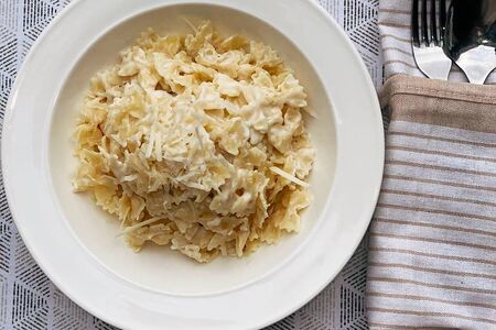 Паста бантики