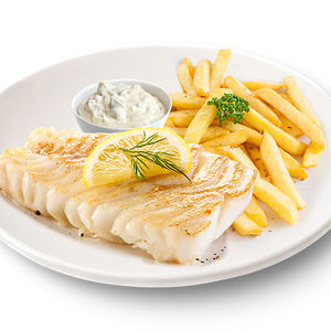 Судак на гриле