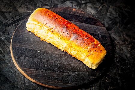 Пшеничный багет на мангале