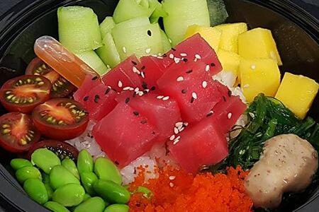 Поке с мясом тунца