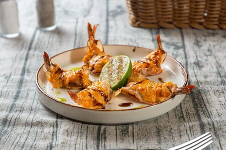 Креветки запеченные