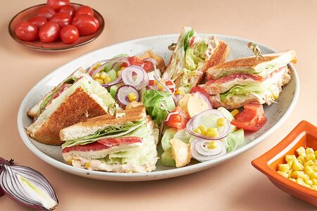 Клаб-сэндвич с тунцом