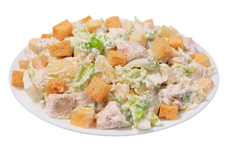 Салат Курица с ананасом