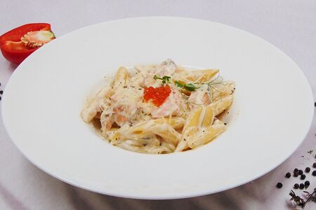 Пене с лососем